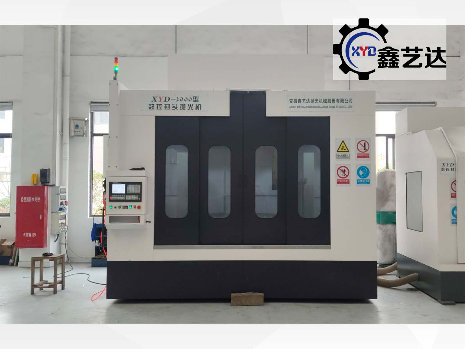 【XYD-SK2000型數控封頭拋光機】順利發貨